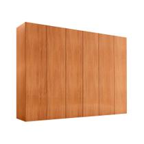 Guarda-Roupa Casal Pulse 100% MDF 6 Portas 6 Gavetas Naturalle Guarda-Roupa Casal Pulse 100% MDF 6 Portas 6 Gavetas Naturalle