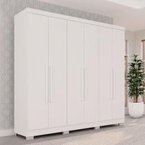 Guarda Roupa Casal Recife 06 portas e 2 gavetas Sallêto Guarda Roupa Casal Recife 06 portas e 2 gavetas Sallêto