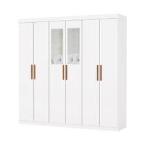 Guarda Roupa Casal Recife 6 Portas 2 Gavetas Com Espelho Carioca Moveis Guarda Roupa Casal Recife 6 Portas 2 Gavetas Com Espelho Carioca Moveis