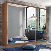 Guarda Roupa Casal Rennes Freijó 3 Portas de Correr 4 Gavetas e 9 Espelhos Minastex Guarda Roupa Casal Rennes Freijó 3 Portas de Correr 4 Gavetas e 9 Espelhos Minastex