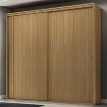 Guarda Roupa Casal Ripado 2 Portas de Correr 100 MDF Imperium Belmax Guarda Roupa Casal Ripado 2 Portas de Correr 100 MDF Imperium Belmax