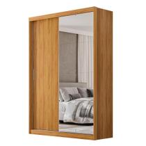 Guarda Roupa Casal Riva 2 Portas Deslizantes Flex com Espelho - Demóbile Guarda Roupa Casal Riva 2 Portas Deslizantes Flex com Espelho - Demóbile