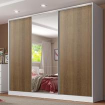 Guarda-Roupa Casal Royale 3 Portas Correr 1 Espelho Madesa