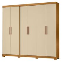 Guarda Roupa Casal San Diego Carvalho Americano Off White - Incorplac