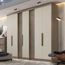 Guarda Roupa Casal Selecto Plus 7 Portas THB Móveis Guarda Roupa Casal Selecto Plus 7 Portas THB Móveis