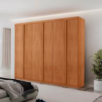 Guarda Roupa Casal Severo 100% Mdf 6 Portas e 2 Gavetas
