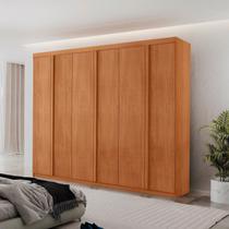 Guarda Roupa Casal Severo 100% Mdf 6 Portas e 2 Gavetas