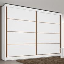 Guarda-Roupa Casal Sevilha 2 Portas 6 Gavetas 100% Mdf Branco - Mademarques Guarda-Roupa Casal Sevilha 2 Portas 6 Gavetas 100% Mdf Branco - Mademarques
