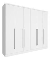 Guarda Roupa Casal Sevilla 6pt Neve Mdp Móveis Tcil