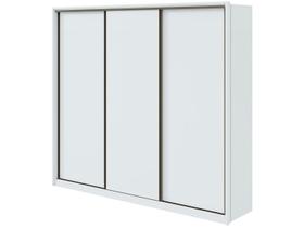 Guarda-Roupa Casal Spazio 270 3 portas 6 Gavetas Branco Guarda-Roupa Casal Spazio 270 3 portas 6 Gavetas Branco