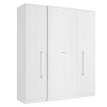 Guarda Roupa Casal Splendore 4 Portas Branco Acetinado - Thb