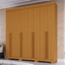 Guarda-Roupa Casal Stella 8 Portas 4 Gavetas 100% Mdf Cinamomo - Acp Móveis Guarda-Roupa Casal Stella 8 Portas 4 Gavetas 100% Mdf Cinamomo - Acp Móveis