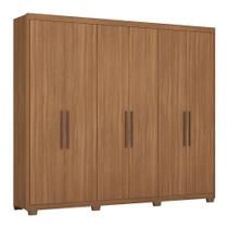 Guarda Roupa Casal Sumatra Com Pés Amêndola Touch Demóbile