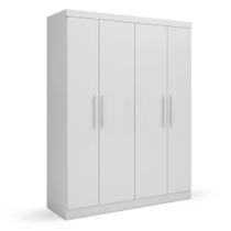 Guarda-Roupa Casal Supreme 4 PT 2 GV Branco Guarda-Roupa Casal Supreme 4 PT 2 GV Branco