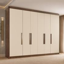 Guarda Roupa Casal Tonielque Valencia 6 Portas 6 Gavetas