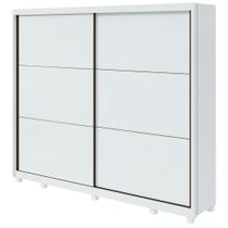 Guarda-Roupa Casal Toronto 2 Portas 6 Gavetas Branco Guarda-Roupa Casal Toronto 2 Portas 6 Gavetas Branco
