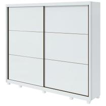 Guarda-roupa Casal Toronto 2 Portas 6 Gavetas Branco Guarda-roupa Casal Toronto 2 Portas 6 Gavetas Branco