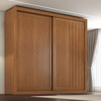 Guarda Roupa Casal Trianon 2 Portas de Correr 4 Gavetas