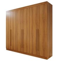 Guarda Roupa Casal Uberaba 6 Portas 4 Gavetas 100% MDF Valverde Moveis
