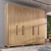 Guarda Roupa Casal Valencia 6 Portas 6 Gav Com Pés