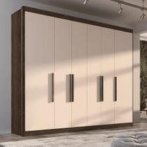 Guarda Roupa Casal Valencia 6 Portas 6 Gav