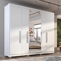 Guarda Roupa Casal Valencia 6 Pts 6gav C/ Esp Com Pés Guarda Roupa Casal Valencia 6 Pts 6gav C/ Esp Com Pés