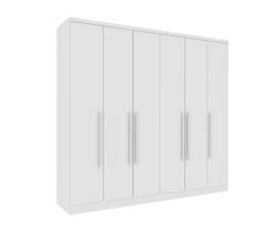 Guarda Roupa Casal Veneza 6 Portas 4 Gavetas Tcil