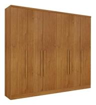 Guarda Roupa Casal Veneza 6 Pt Cinamomo Mdp Móveis Tcil