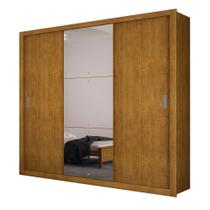 Guarda Roupa Casal Veneza Luxo com 3 Portas MDF Rufato