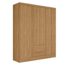 Guarda Roupa Casal Versa 6 Portas Freijó Fosco - Kits Paraná