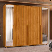 Guarda-Roupa Casal Volpi Ripado 6 Portas 6 Gavetas 2 Portas C/ Espelho - 7 Decor Guarda-Roupa Casal Volpi Ripado 6 Portas 6 Gavetas 2 Portas C/ Espelho - 7 Decor
