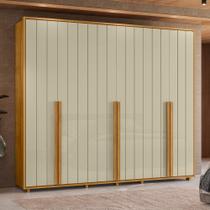 Guarda-Roupa Casal Volpi Ripado 6 Portas 6 Gavetas - 7 Decor Guarda-Roupa Casal Volpi Ripado 6 Portas 6 Gavetas - 7 Decor
