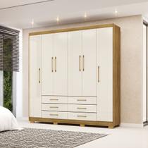 Guarda-roupa Casas Real com 6 Portas e 6 Gavetas