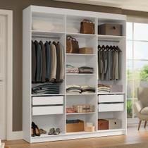 Guarda-Roupa Closet 4 Gavetas 180 cm Venus Madesa GL