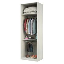 Guarda Roupa Closet Aberto 2 Cabideiros 80,4cm Prime Luciane MA³veis