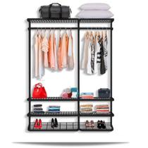 Guarda Roupa closet aramado sem portas CLR285 1,60m