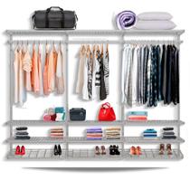 Guarda Roupa closet aramado sem portas CLR285 2,80m Guarda Roupa closet aramado sem portas CLR285 2,80m
