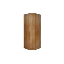 Guarda Roupa Closet de Quarto Canto Oblíquo Rizon c/ 1 Porta Freijo Cumaru - Novo Horizonte Guarda Roupa Closet de Quarto Canto Oblíquo Rizon c/ 1 Porta Freijo Cumaru - Novo Horizonte