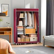 Guarda Roupa Closet Dobrável Organizador com Capa de Tecido Guarda Roupa Closet Dobrável Organizador com Capa de Tecido