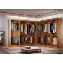Guarda Roupa Closet Light Premium Moderna Imbuia Guarda Roupa Closet Light Premium Moderna Imbuia