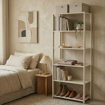 Guarda-Roupa Closet Modulado 62cm 6 Prateleiras Siena Yescasa Bege/Off White Guarda-Roupa Closet Modulado 62cm 6 Prateleiras Siena Yescasa Bege/Off White