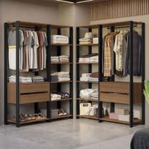 Guarda-roupa Closet Modulado Valencia 4 Gavetas