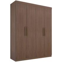 Guarda Roupa Colibri Castanho 4 Portas 3 Gavetas DDoro Guarda Roupa Colibri Castanho 4 Portas 3 Gavetas DDoro