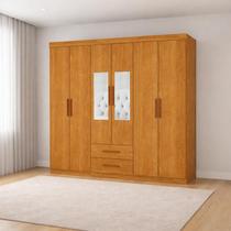 Guarda Roupa com 2 Espelhos e 6 Portas Platinum -Grand Line Guarda Roupa com 2 Espelhos e 6 Portas Platinum -Grand Line