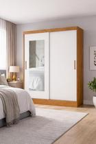 Guarda Roupa com 2 Portas e Espelho Sapphire -Grand Line Guarda Roupa com 2 Portas e Espelho Sapphire -Grand Line