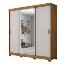 Guarda-Roupa com 3 Portas de Correr e Espelho Nt5020 Notável Móveis