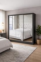 Guarda Roupa com 3 Portas Espelhadas Sapphire -Grand Line Guarda Roupa com 3 Portas Espelhadas Sapphire -Grand Line