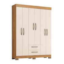 Guarda-Roupa com 6 Portas e 2 Gavetas NT6015 Notável Móveis