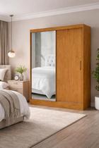 Guarda Roupa Com Espelho e 2 Portas Sapphire -Grand Line