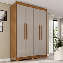 Guarda-roupa com Pés 4 Portas 3 Gavetas 100% Mdf Veneza Guarda-roupa com Pés 4 Portas 3 Gavetas 100% Mdf Veneza